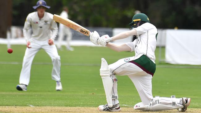 Souths batsman Samuel Edward. Picture, John Gass