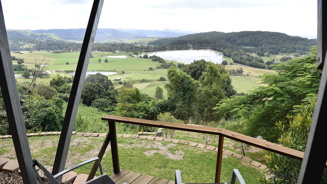 A home’s view at Kureelpa. Picture: Patrick Woods.