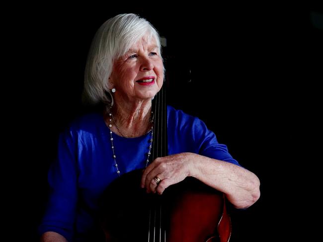 OAM recipient cellist Denise Lawrence. Picture: Sue Graham