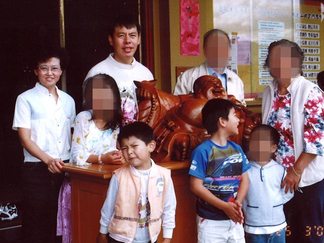 Lily and Min Lin pictured with their sons Terry and Henry were all murdered in the Lin family home in Epping, Sydney, on a winter’s night in 2009.