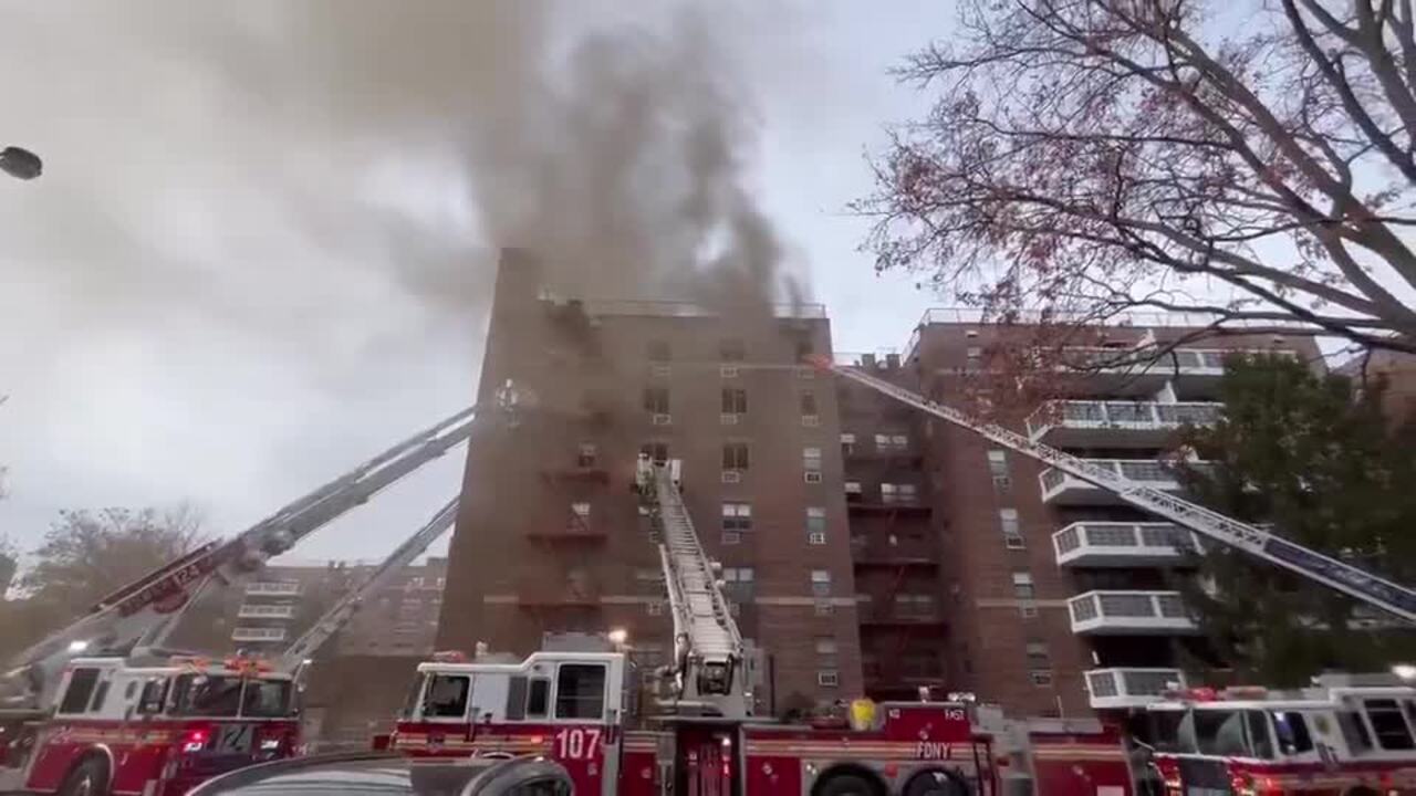 3-Alarm Fire Rages in NYC Apartment Building | The Australian