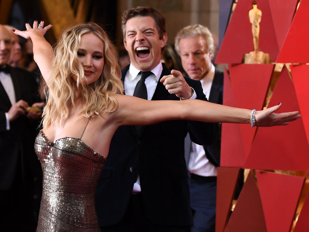 Jennifer Lawrence attends the 90th Annual Academy Awards at the Dolby Theatre on March 4, 2018 in Hollywood, California. Picture: AFP