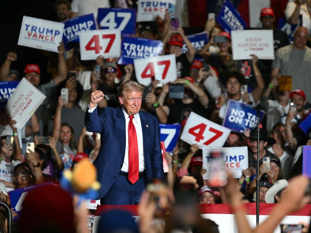 Former US President and Republican presidential candidate Donald Trump appears to have dodged another assassination attempt. Picture: AFP