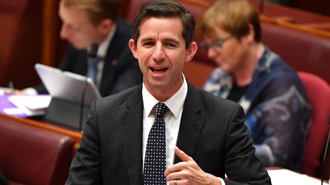 Education Minister Simon Birmingham. Picture: AAP