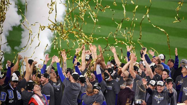 The Los Angeles won 7-6 in game 5. Luke Hales/Getty Images/AFP