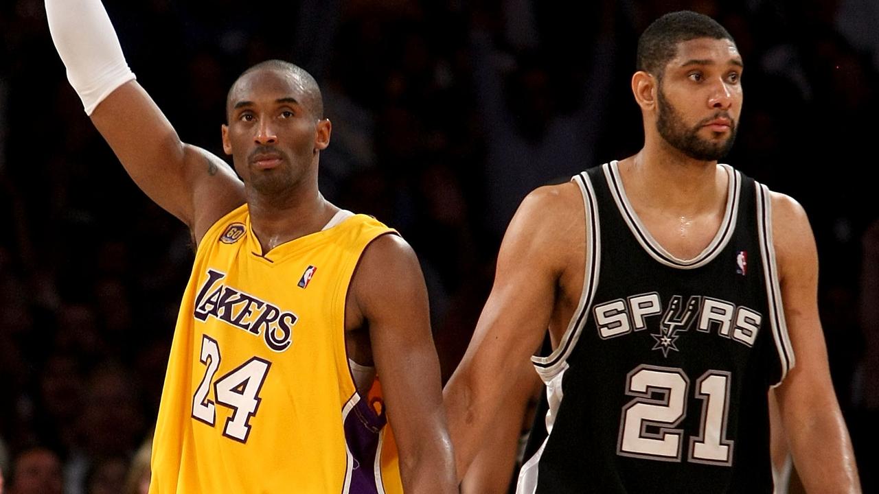 Kobe Bryant and Tim Duncan headline the nominees.