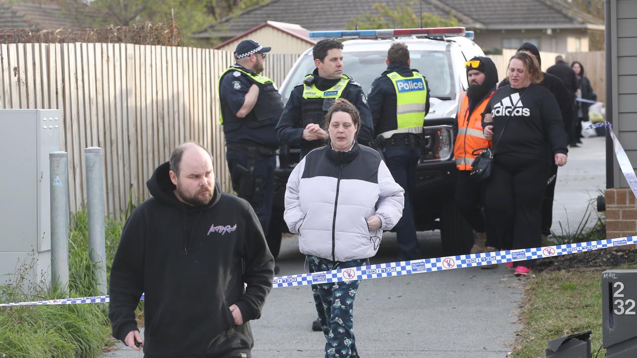 MELBOURNE, AUSTRALIA - NewsWire Photos, JUNE 25, 2024. Police at the scene in Broadmeadows where four bodies have been found. Picture: NewsWire / David Crosling