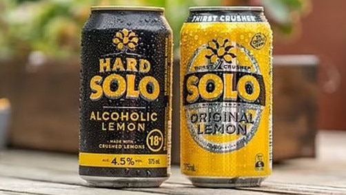 The Cancer Council of Western Australia argues there is not enough differentiation between the alcoholic and non-alcoholic cans of the drink. Picture: Supplied