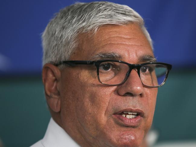 Warren Mundine has compared the Prime Minister’s appearance at the Australian Open to Scott Morrison’s trip to Hawaii during the 2019-2020 bushfires. Picture: Dylan Robinson