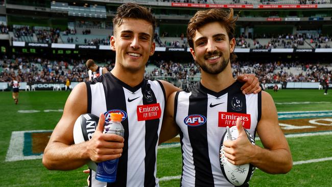 Collingwood has secured star brothers Nick Josh Daicos through the father-son rule in recent years. Picture: Getty Images