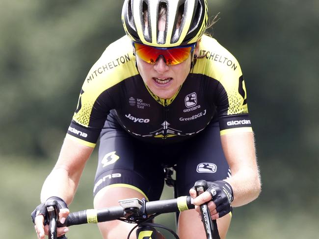 Annemiek Van Vleuten during the Herald Sun Women’s Tour. Picture: Michael Klein