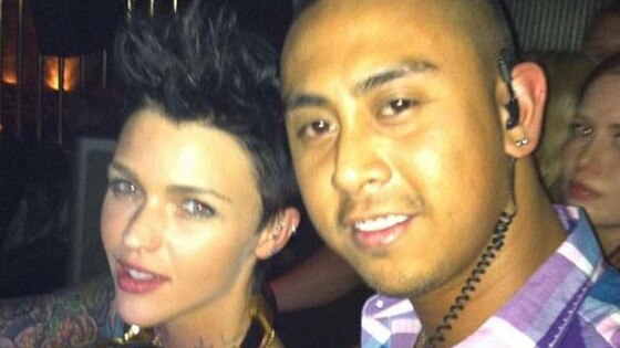 DJ Ruby Rose and Cabantog.