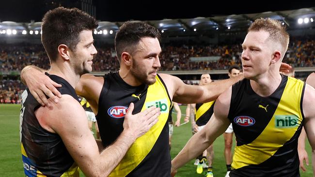 Shane Edwards (C) will join Adelaide’s football department. Picture: Michael Willson/AFL/Getty