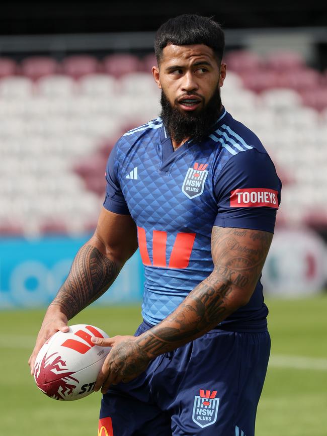 Payne Haas will be given until kick-off to prove his fitness. Picture: Liam Kidston