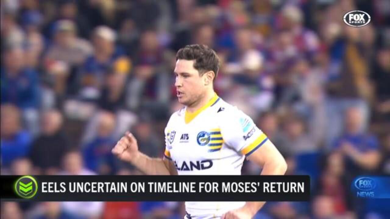 Eels uncertain on Moses injury timeline