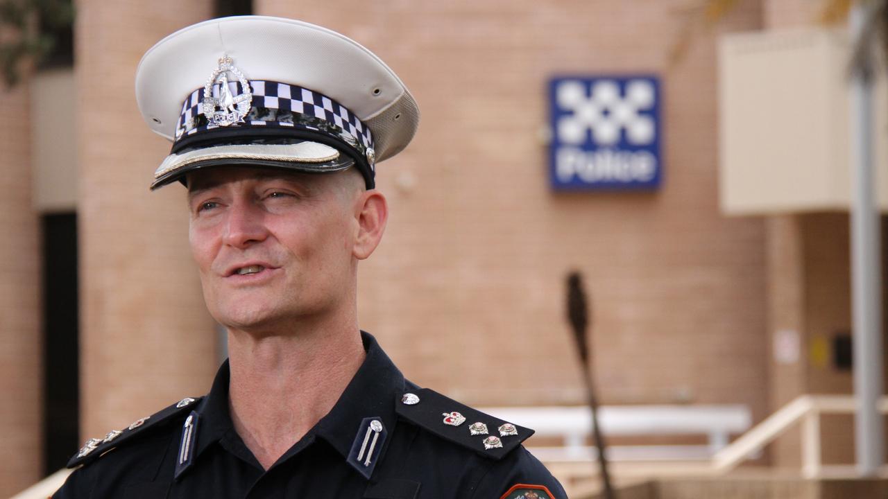 Northern Territory Police southern commander James Gray-Spence. Picture: Gera Kazakov