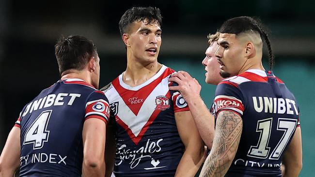 Joseph Suaalii is in the crosshairs of Rugby Australia. Picture: Cameron Spencer/Getty Images