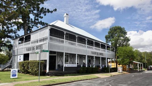 Matt and life-partner Lauren, with the help of family, worked hard to transform and breathe a new life into the historic building. Picture: Marburg Pub