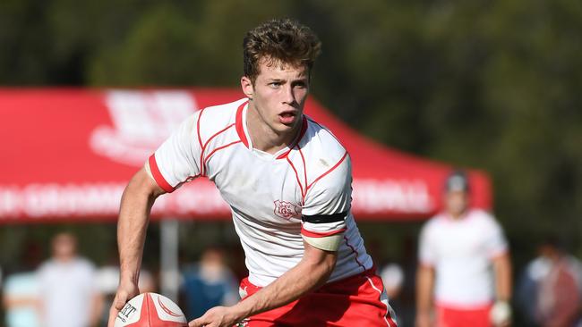 Sam Walker playing for Ipswich Grammar School.