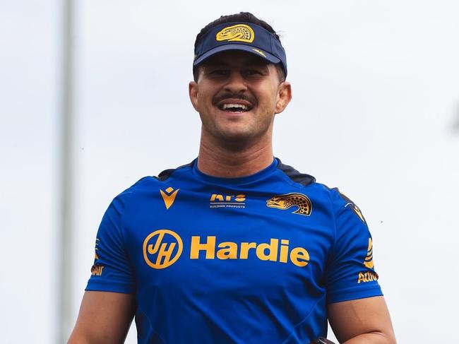 Parramatta Eels star Dylan Brown opens up on new coach Jason Ryles, his return from injury, the loss of Clint Gutherson and his future at the club. Picture: Instagram