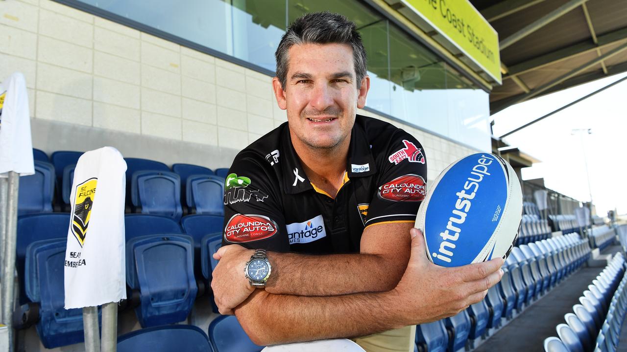 Sunshine Coast Falcons CEO Chris Flannery. Picture: Patrick Woods.