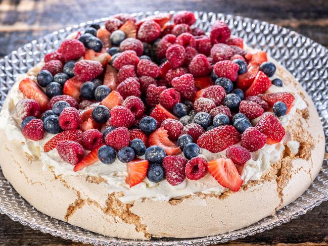 You can transform the remnants of your perfect pavlova into delicious Eton Mess ice cream. Picture: Supplied