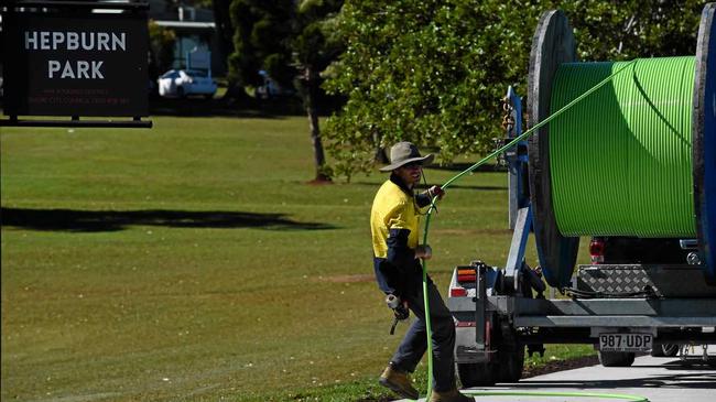 SERVICES on the NBN are switching on for another 5900 premises across North Mackay and Mount Pleasant via the Fibre to the Node (FTTN) network. Picture: Marc Stapelberg