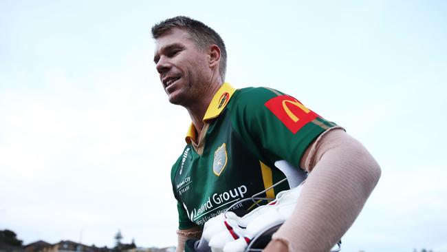 Warner was scapegoated by Cricket Australia. (Ryan Pierse/Getty Images)