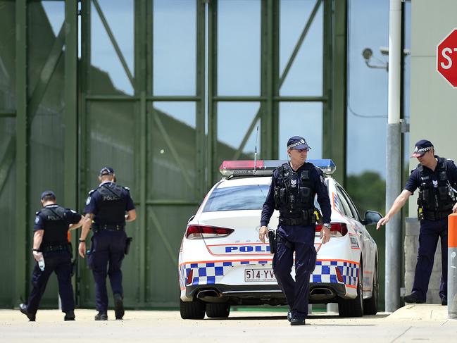 Emergency services responded to a riot at the Cleveland Youth Detention Centre in Townsville. PICTURE: MATT TAYLOR.