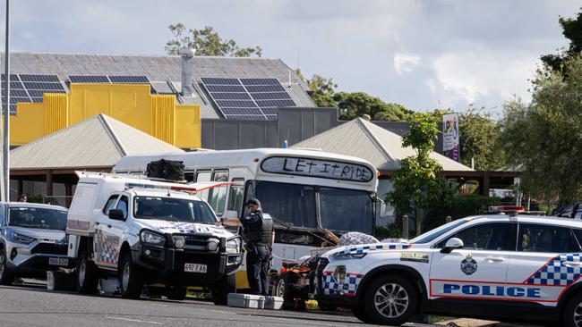 The Gin Gin house where Pheobe Bishop was living before her disappearance. Picture: Paul Beutel