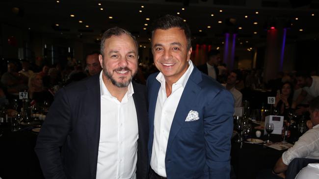 More than $600,000 was allegedly rorted from multiple businessmen including Tony Hachem (left). Picture: Rosanna Faraci