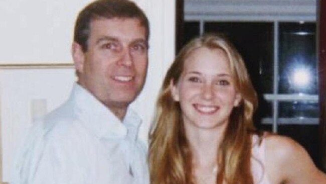 Prince Andrew denied having sexual relations with Virginia Giuffre. Picture: US Department of Justice/PA Wire/The Times