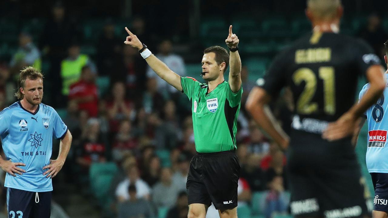 The Sydney derby was the latest A-League match marred by VAR controversy.