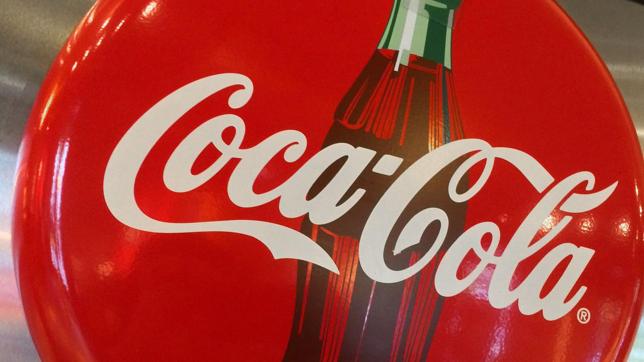 Разноцветная Coca Cola