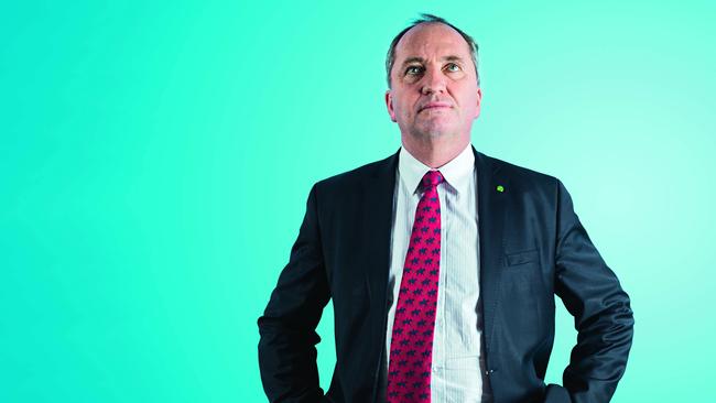 Time for reckoning: Barnaby Joyce turns 50 next month. Picture: Sean Davey