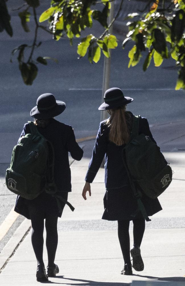 Churches have made submissions Schools defending their right to ban gay students from leadership roles. Picture: Sarah Marshall