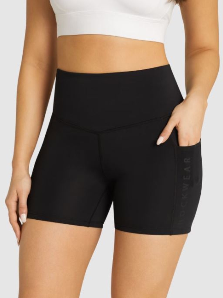 Rockwear Reform Logo Pocket Bike Shorts are a great activewear essential. Picture: Rockwear