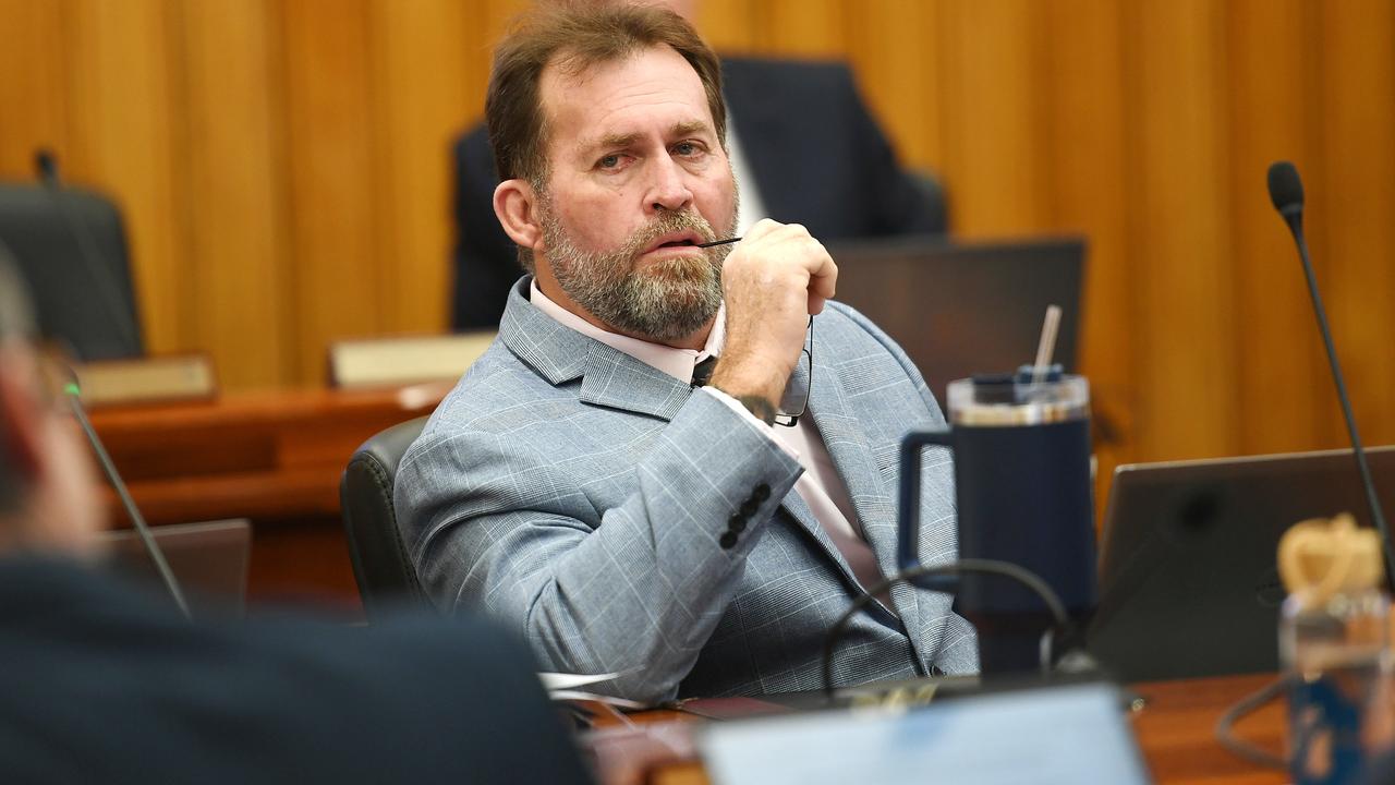 Councillor Kristian Price at Wednesday’s Townsville City Council general meeting. Picture: Shae Beplate.