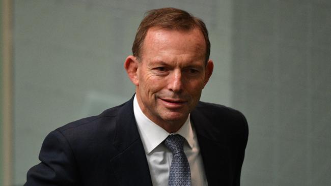 Tony Abbott doesn’t believe there are votes in company tax cuts. Picture: AAP.