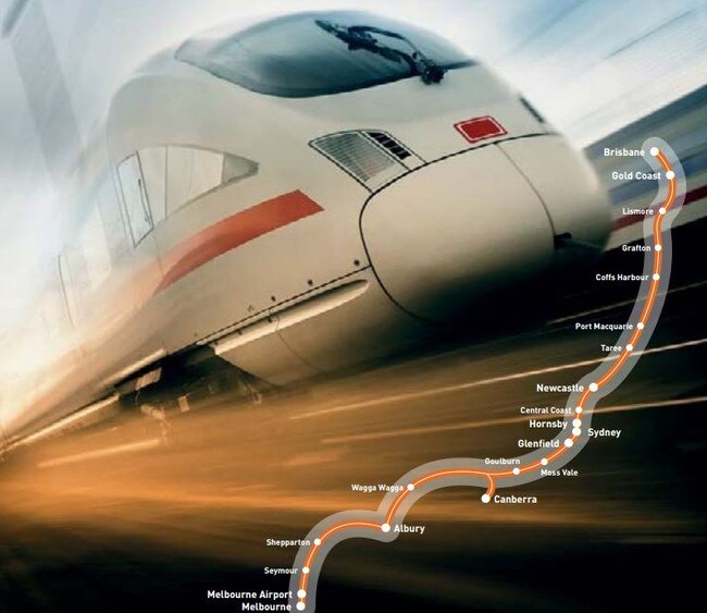 High-speed rail is not a pipe dream, according to Mr Alexander.