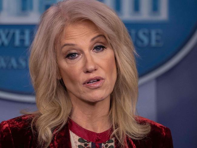 White House Senior Counselor Kellyanne Conway. Picture: AFP