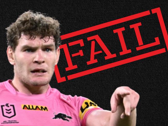 Critical failure: Penrith’s full roster rated as premiers plummet