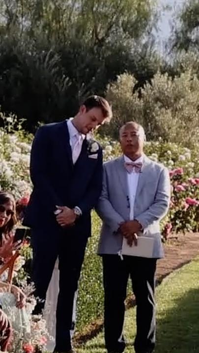 Bride's protective uncle has hilarious warning for groom