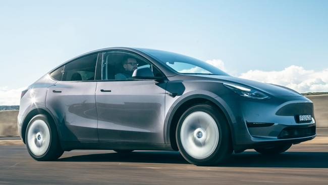 The Tesla Model Y is the best-selling electric vehicle. Picture: Thomas Wielecki.