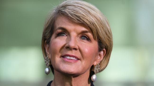 Julie Bishop was all class when she delivered her farewell speech. Picture: Lukas Coch