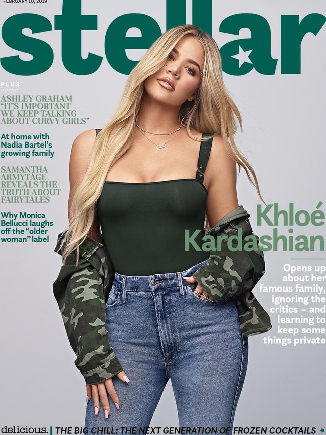 Khloé Kardashian is the cover star in this Sunday’s Stellar. 