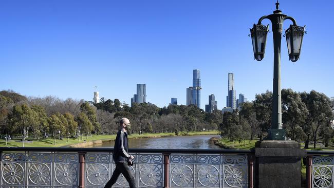 Is Melbourne catching up on Sydney for property investors? Picture: Andrew Henshaw