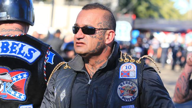 Shane Martin revealed how he joined a bikie group in his tell-all book. Picture: Adam Taylor