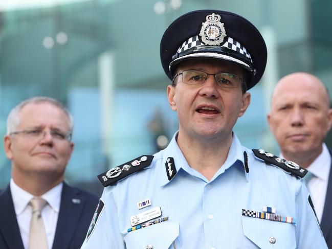 New AFP Commissioner Reece Kershaw. Picture: Kym Smith