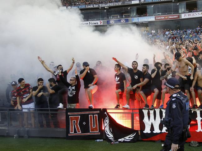 Melbourne Victory V Western Sydney Wanderers, Sat 06 Feb 2016, 07:30PM ETIHAD STADIUM, MELBOURNE, Picture Yuri Kouzmin